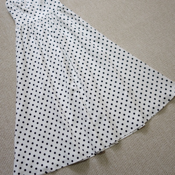 REFORMATION Vinny midi Dress - Malta Dot - Picture 7 of 10